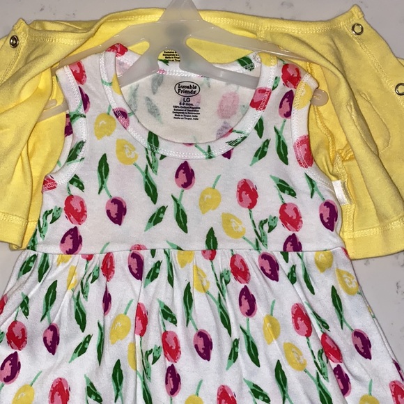 Spring Dress and Cardigan - Picture 3 of 5